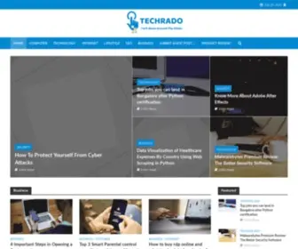 Techrado.com(Tech News Around The Globe) Screenshot