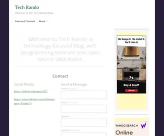 Techrando.com(Tech Rando) Screenshot