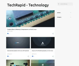 Techrapid.uk(Technology) Screenshot