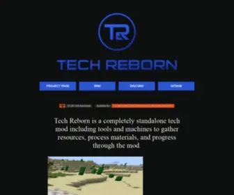 Techreborn.ovh(Tech Reborn) Screenshot
