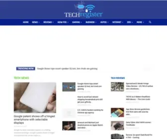 Techregister.co.uk(UK tech News and Reviews) Screenshot