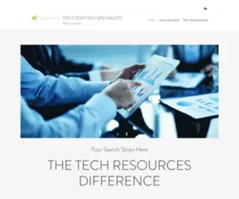 Techresourceservices.com(TRS IT Staffing Specialists) Screenshot