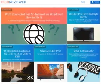 Techreviewer.com(Fulfill Your Tech Desire. TechReviewer) Screenshot