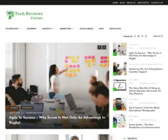 Techreviewscorner.com(Corner For All Technology News & Updates) Screenshot