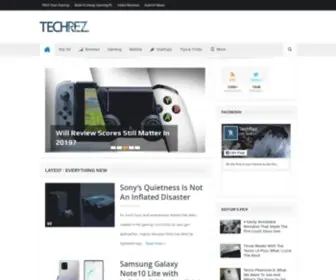 Techrez.com(Tech News) Screenshot