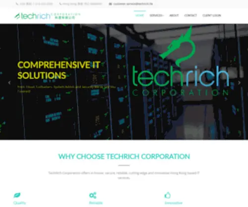 Techrich.hk(Techrich Corporation) Screenshot