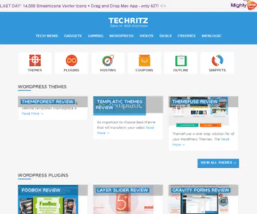 Techritz.com(Techritz) Screenshot