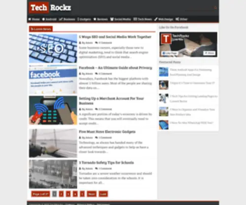 Techrockz.com(Techrockz) Screenshot