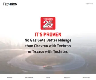 Techron.com(Chevron with techron) Screenshot