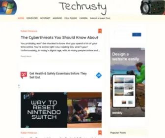 Techrusty.com(All About Technology) Screenshot