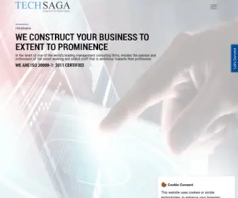 Techsaga.co.in(Techsaga Corporations) Screenshot