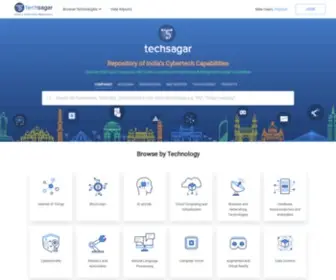 Techsagar.in(Technology Capability Repository) Screenshot