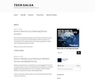 Techsalsa.com(Tech Salsa) Screenshot