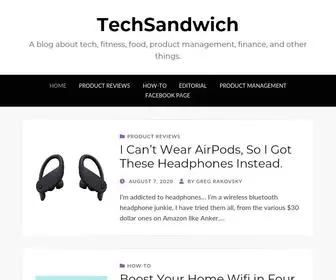 Techsandwich.com(A blog about tech) Screenshot