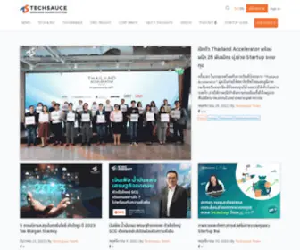 Techsauce.co(Tech and Biz Ecosystem Leader for Startups Technologies and Business) Screenshot