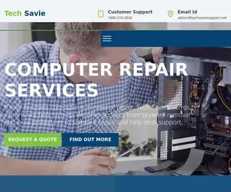 Techsaviesupport.net(TECH SAVIE) Screenshot