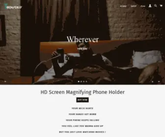 Techscess.com(Techscess HD Screen Magnifying Phone Holder) Screenshot