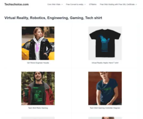Techschoice.com(Tech shirt) Screenshot