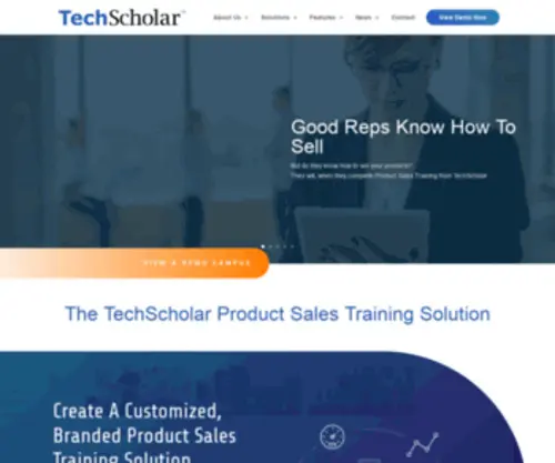 Techscholar.com(Home page) Screenshot