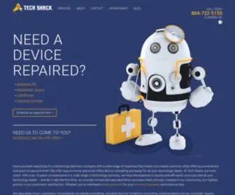 Techshackclemson.com(Computer and Laptop Repair) Screenshot