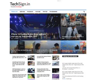 Techsignin.com(Điểm tin công nghệ) Screenshot