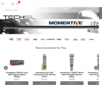 Techsil.co.uk(Adhesives and Sealants for Industry) Screenshot