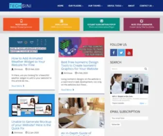 Techsini.com(Web Development) Screenshot