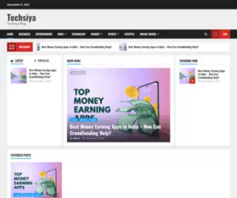 Techsiya.com(Home) Screenshot