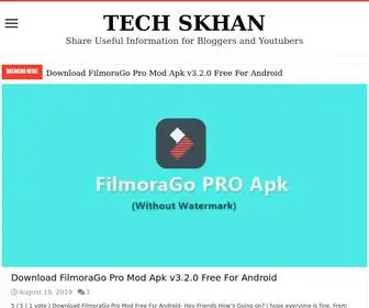Techskhan.com(TECH SKHAN) Screenshot