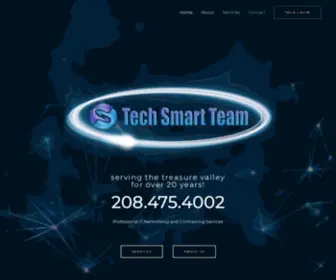 Techsmartteam.com(IT Services and Support) Screenshot