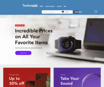 Techsmithgh.com(Mysite) Screenshot