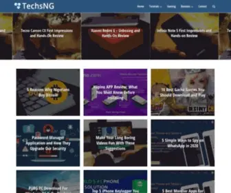 Techsng.com(TechsNG is a Resourceful platform) Screenshot