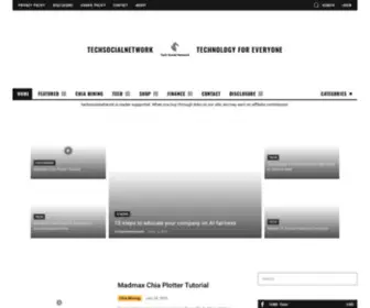 Techsocialnetwork.org(Techsocianetwork Home) Screenshot