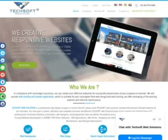 Techsoftwebsolutions.com(Web Design Company Cochin) Screenshot