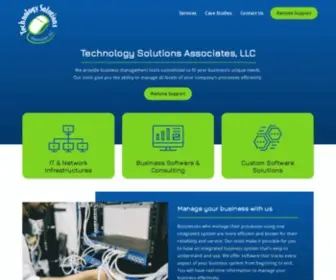 Techsola.com(Technology Solutions Associates) Screenshot