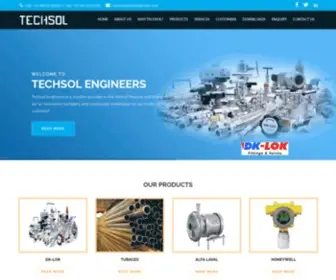 Techsolengineers.com(Your Fluid System Partner) Screenshot