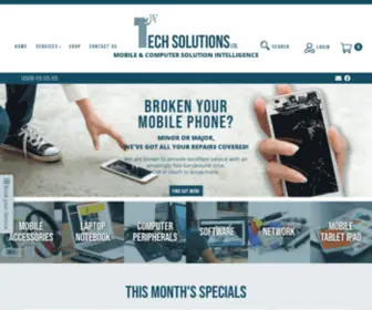 Techsolutionsltd.co.nz(Tech Solutions LTD Computer Repairs) Screenshot