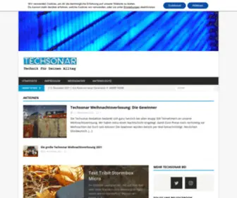 Techsonar.de(Techsonar stellt DICH in den Mittelpunkt) Screenshot
