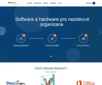 Techsoup.cz(TechSoup Česká Republika) Screenshot