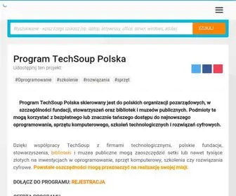 Techsoup.pl(TechSoup Portal) Screenshot