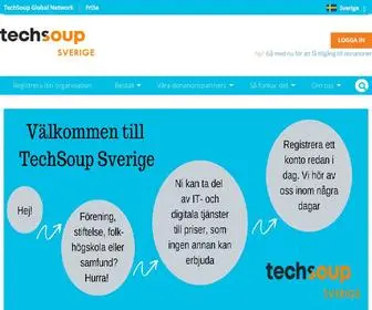Techsoup.se(TechSoup Sverige) Screenshot
