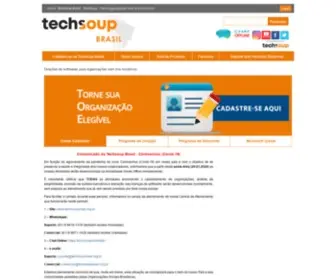Techsoupbrasil.org.br(TechSoup Brasil) Screenshot