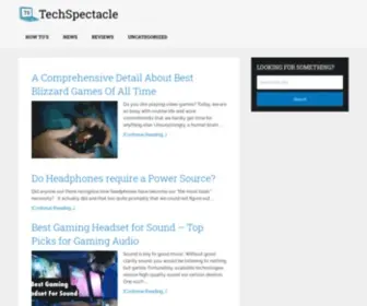 Techspectacle.com(Your #1 Source for Tech Product Reviews & Tips) Screenshot
