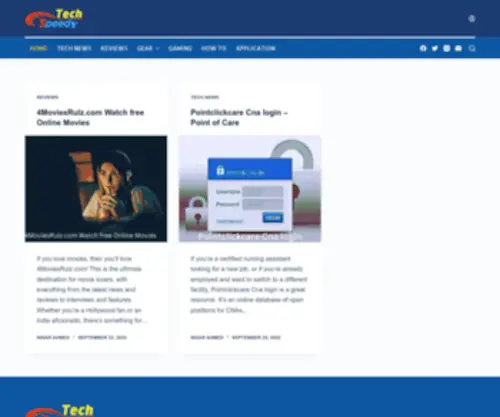 Techspeedy.us(Online Technical Support Company) Screenshot