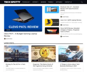 Techspotty.com(Tech Spotty) Screenshot