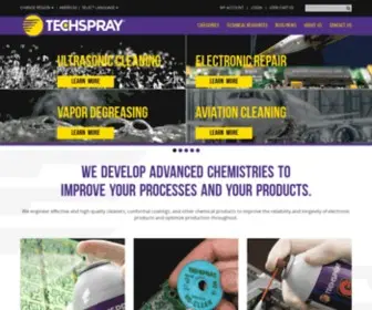 Techspray.com(Techspray) Screenshot