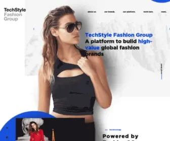 Techstyle.com(TechStyle Fashion Group) Screenshot