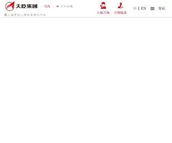 Techsun.com.cn(上海天臣集团) Screenshot