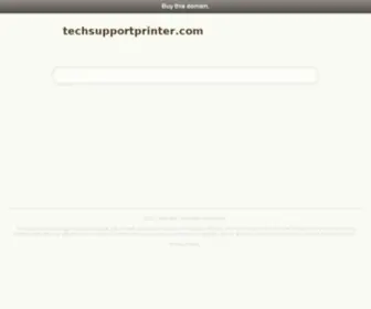 Techsupportprinter.com(Printer support) Screenshot