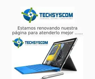 Techsyscom.com(Servicios y productos de tecnología) Screenshot